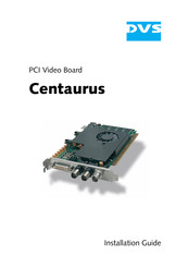 DVS Centaurus Installation Manual