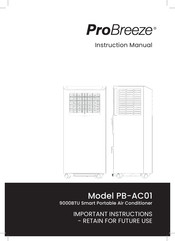 ProBreeze PB-AC01-EU Instruction Manual
