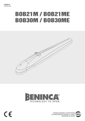 Beninca BOB2124E Manual