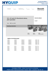 Bosch H-4WEH32 Operating Instructions Manual