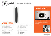vogel's WALL 2005 Mounting Instructions