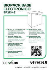 Arregui EP2104E Manual