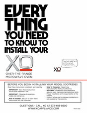 Xo XOOTR30LPS Manual