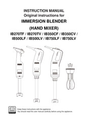 PREPLINE IB350CF Instruction Manual