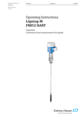 Endress+Hauser Liquicap M FMI52 Operating Instructions Manual
