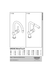 Grohe MintaTouch 31 358 Manual