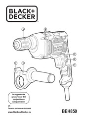 Black & Decker BEH850 Original Instructions Manual