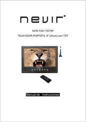 Nevir NVR-7301-TDT9P Instruction Manual