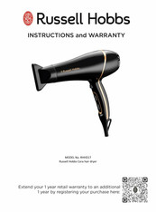Russell Hobbs RHHD17 Instructions Manual