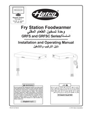 Hatco Glo-Ray GRFSCL-18 Installation And Operating Manual