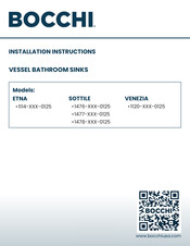 BOCCHI ETNA 1114-002-0125 Installation Instructions Manual