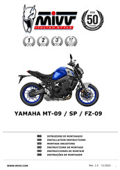 MIVV X-M5 Installation Instructions Manual