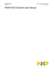 NXP Semiconductors FRDM-KE17Z User Manual