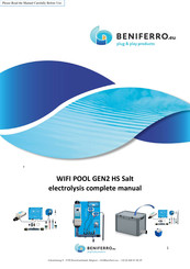 BENIFERRO WIFI POOL GEN2 HS Salt Complete Manual