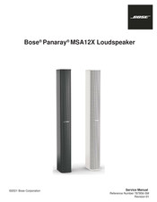 Bose Panaray MSA12X Service Manual