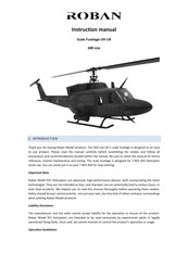 Roban UH-1N Instruction Manual