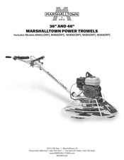 Marshalltown M4611RP Manual