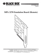Black Box PCD61C Manual