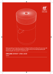 Zwilling 53109-0 Operating Instructions Manual
