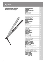 Moser 4415 Operating Instructions Manual