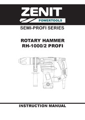 Zenit Powertools SEMI-PROFI Series Instruction Manual