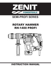 Zenit Powertools PROFI RH-1400 Instruction Manual