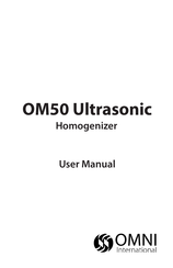Omni International OM50 Ultrasonic User Manual