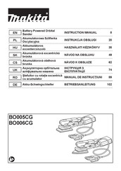 Makita BO006CG Instruction Manual