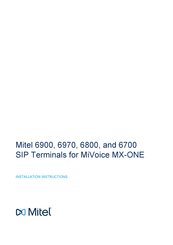 Mitel MiVoice 6900 Series Installation Instructions Manual