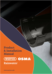 wavin OSMA Rainwater Product Installation Manual