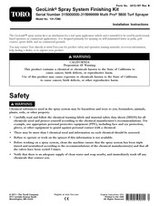 Toro GeoLink 131-7260 Installation Instructions Manual