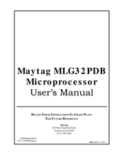 Maytag MLG32PDB User Manual