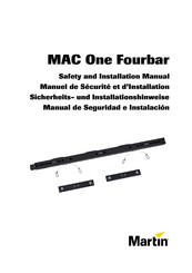 Martin MAC One Fourbar Safety And Installation Manual