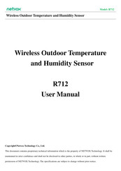netvox R712 User Manual