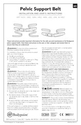Bodypoint LB4 Installation And User Instructions Manual