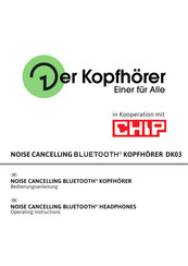 Der Kopfhorer Chip DK03 Operating Instructions Manual