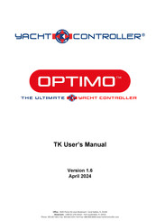 Yacht Controller Optimo TK User Manual