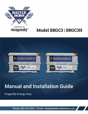 Dragonfly Energy Battle Born Batteries BBGC3H Manual And Installation Manual