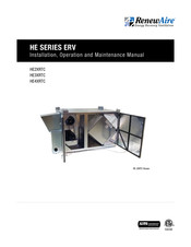 RenewAire HE4XRTC Installation, Operation And Maintenance Manual