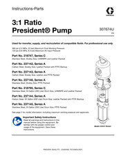 Graco President 218795 Instructions Manual