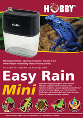 DOHSE AQUARISTIK HOBBY Easy Rain Mini Operating	 Instruction