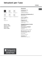 Hotpoint Ariston FB 23 C.1 IX/HA Operating Instructions Manual