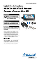 Watts FEBCO IS-F-FZSensor-BMS/IMS Installation Instructions Manual