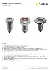 Digilin TAIPAN Installation Manual