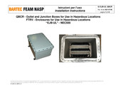BARTEC FEAM EJB 51UL Installation Instructions Manual