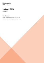 Vertiv Liebert PCW PW400 User Manual