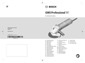 Bosch Professional GWS 9-115 S Original Instructions Manual