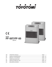 Toyotomi 4963505731502 Operating Manual