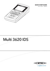 Xylem WTW OxiTop-IDS Multi 3620 IDS Quick Start Manual