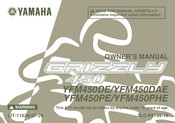 Yamaha YFM450DE Owner's Manual